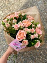 Букет цветов из:  Розы #REPLACE_PRED# Новодугино